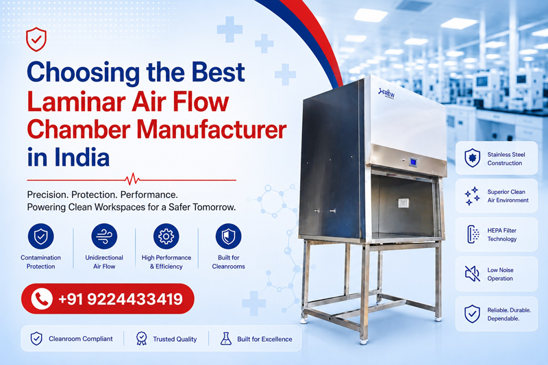 Choosing the Best Laminar Air Flow Chamber Manufacturer in India