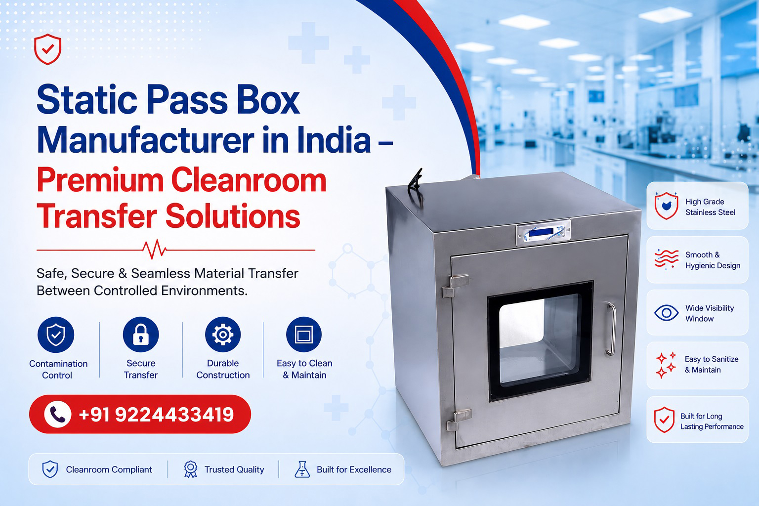 Static Pass Box Manufacturer in India